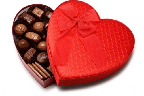 Шоколад на День Всех Влюбленных